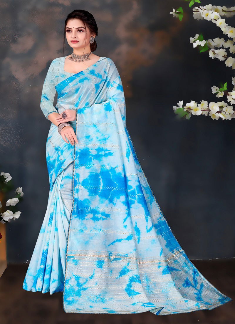 Saloni Pure Naylon Viscose Saree Catalog